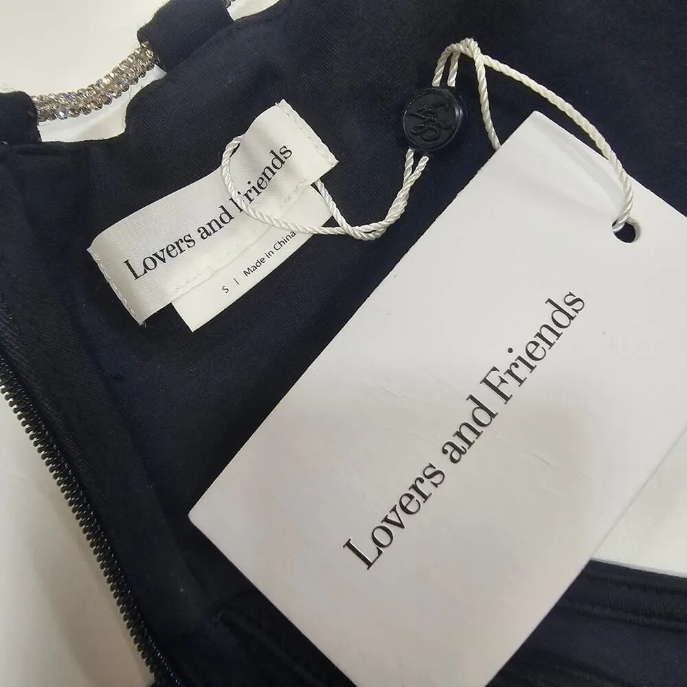 Lovers and Friends Charlotte Midi Dress in Black Small - Image 12