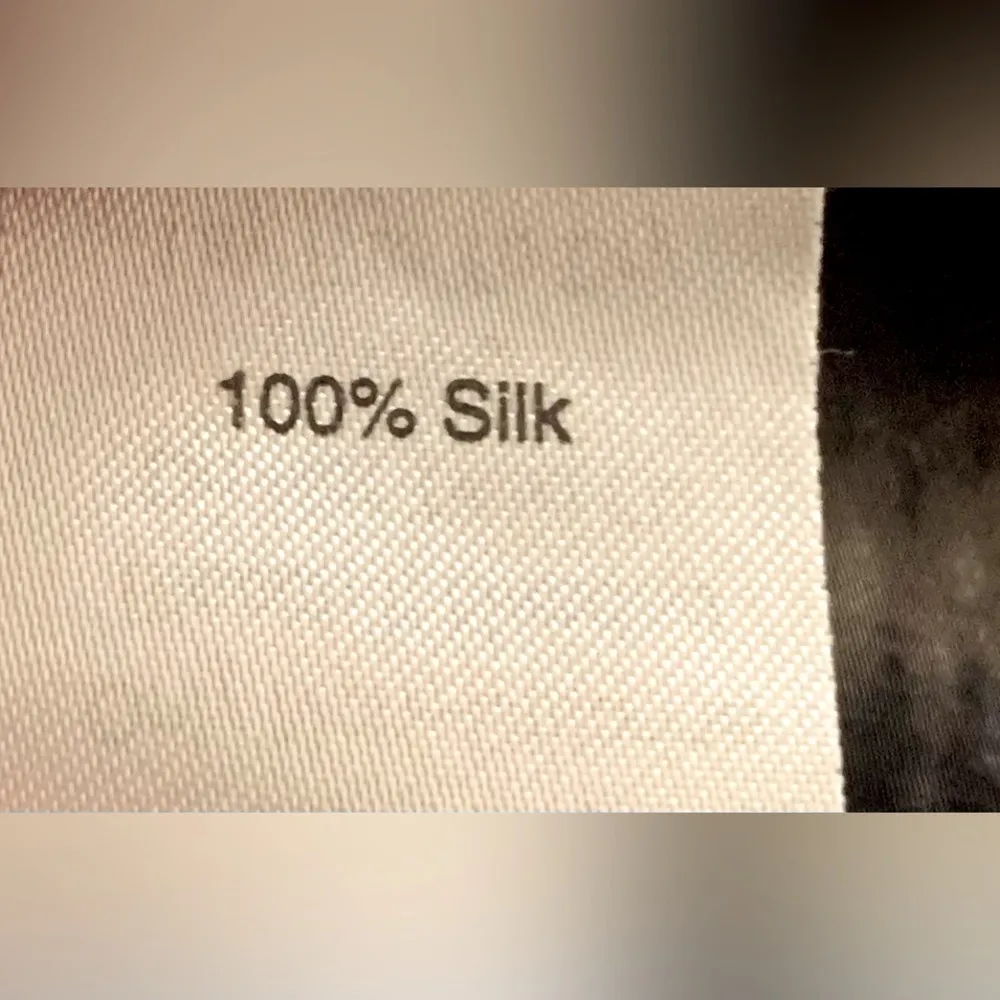 CAbi Black And White Silk Shirt - Image 5