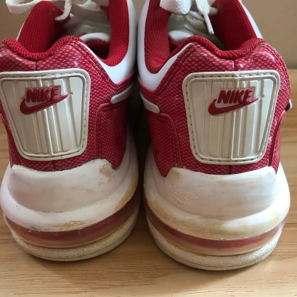 Nike Air Max Red and White SC Women's Shoes Size 6 - Image 8