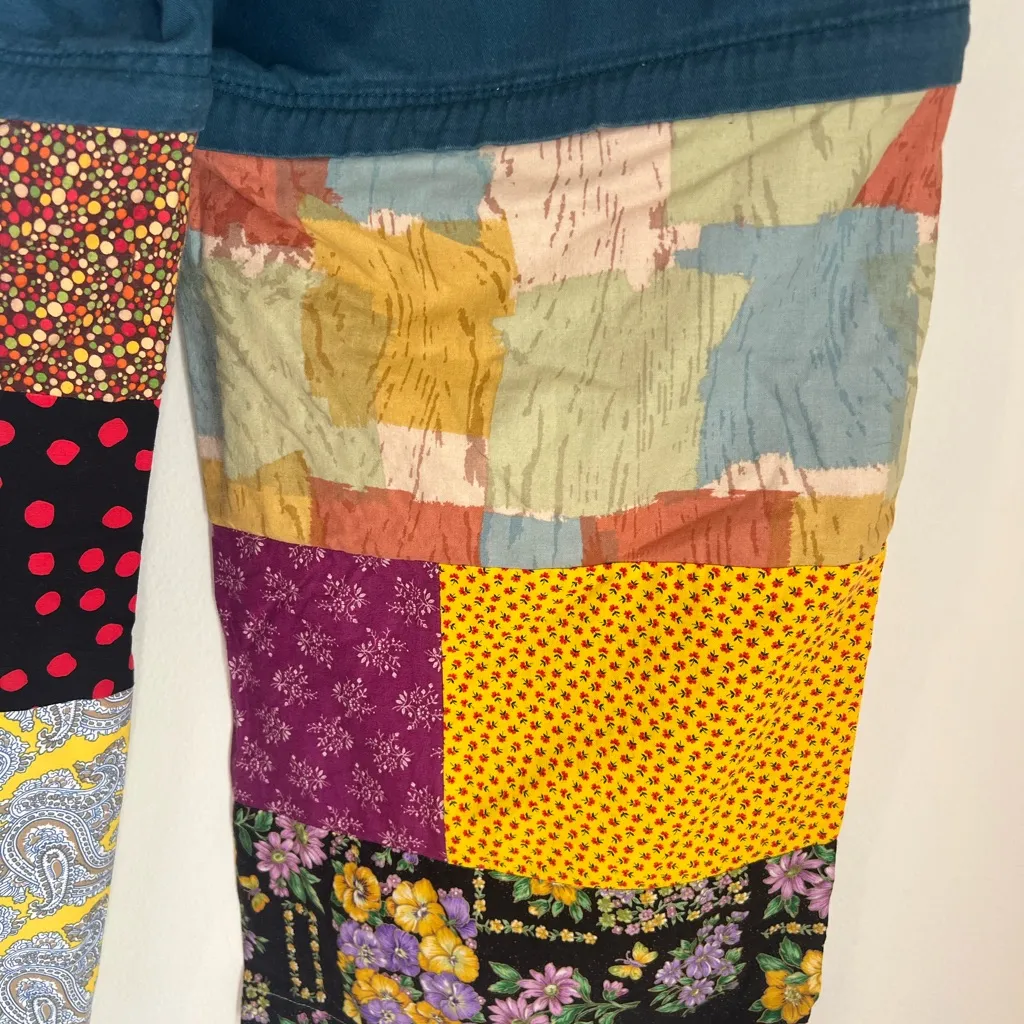 City Streets Patchwork Zip Off Pants Size XXL - Image 5