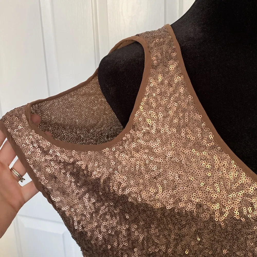 Jeans by Buffalo NWT cold shoulder sequined blouse. - Image 2