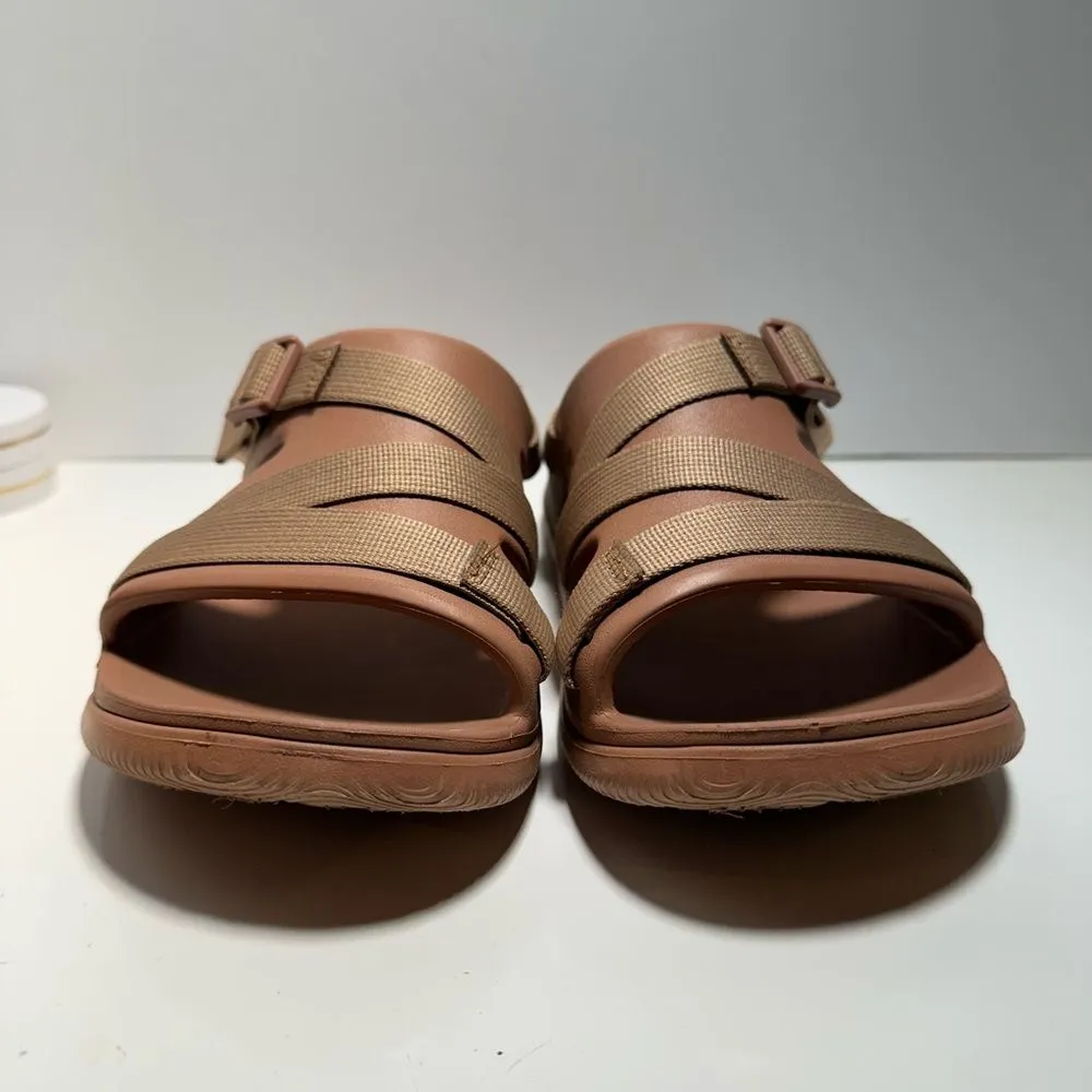 Chaco Chillos Sandals Tan Adjustable Strappy Women’s Size 10 - Image 4