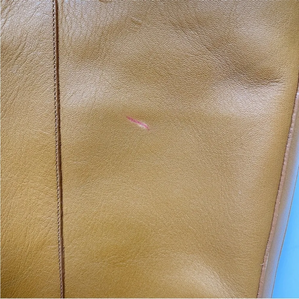 Chloe tan leather knee-high riding boots EUC - Image 11