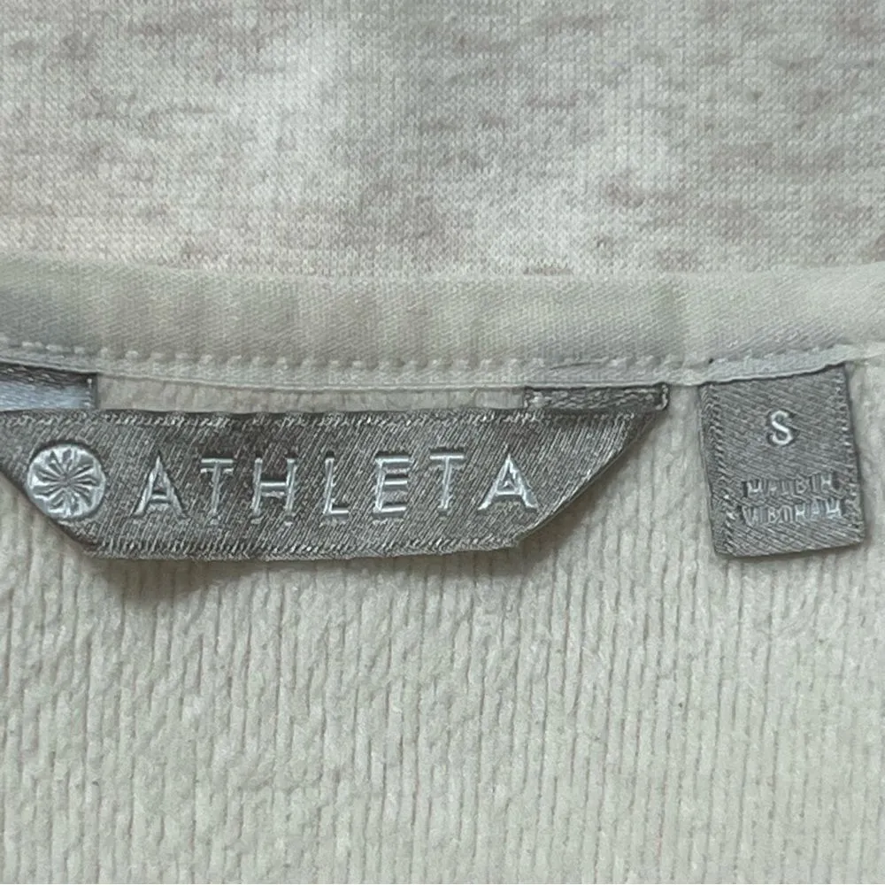 Athleta Karma Oversized Wrap Sweater Cardigan Size SMALL Yoga Athleisure Casual - Image 9