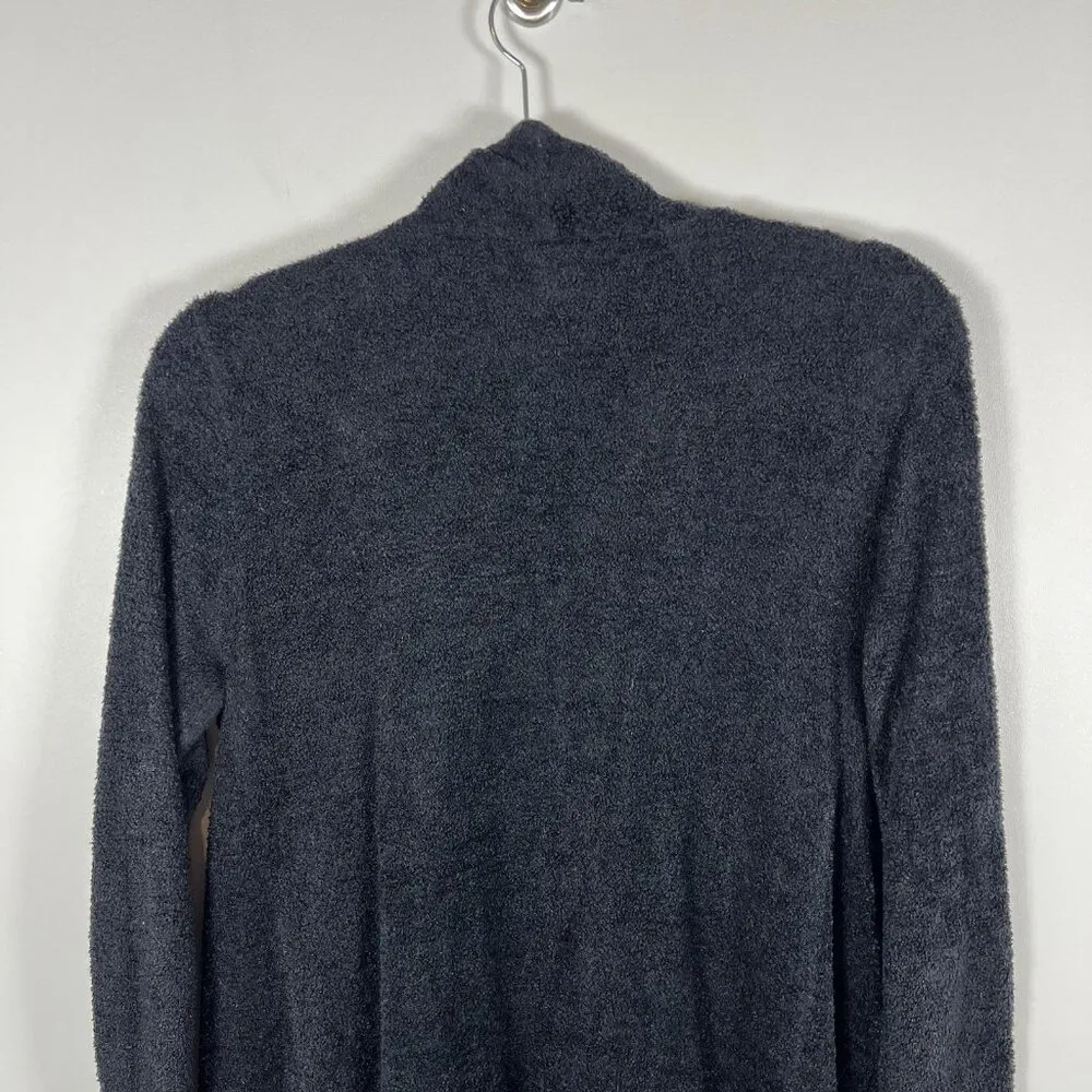 Barefoot Dreams CozyChic Lite Island Wrap Black Women’s Size S/M Cozy Soft - Image 9