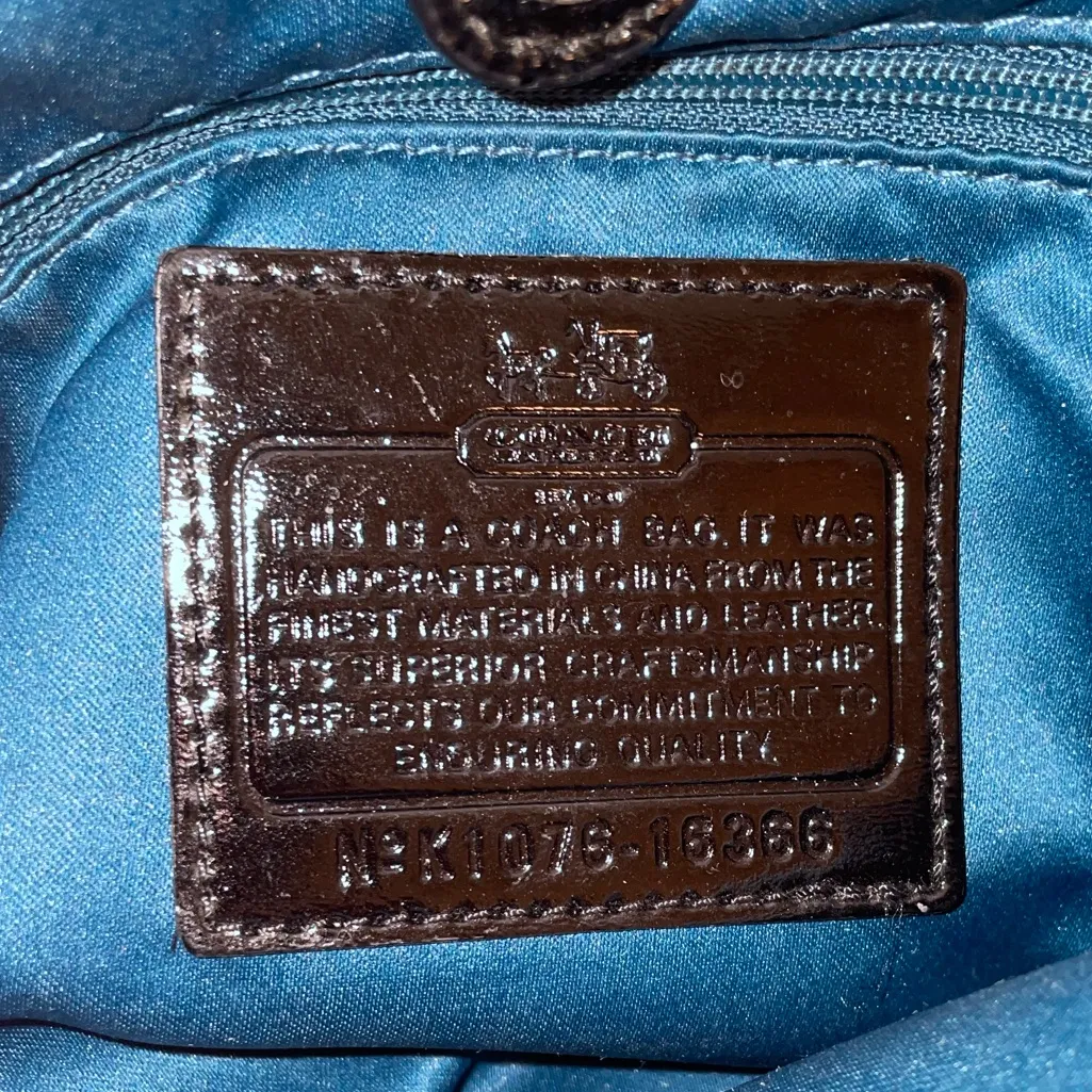 Designer Coach Bag- Madison Op Art Shoulder, Hand, CrossBody Bag no dust bag - Image 12