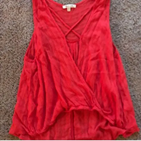 Bleuh Ciel Red Top - Image 2