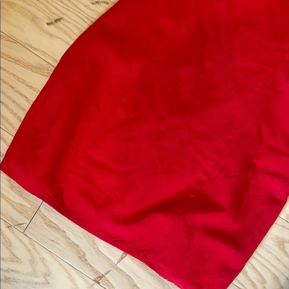 Casual Red One-Shoulder Dress summer fun - Image 3