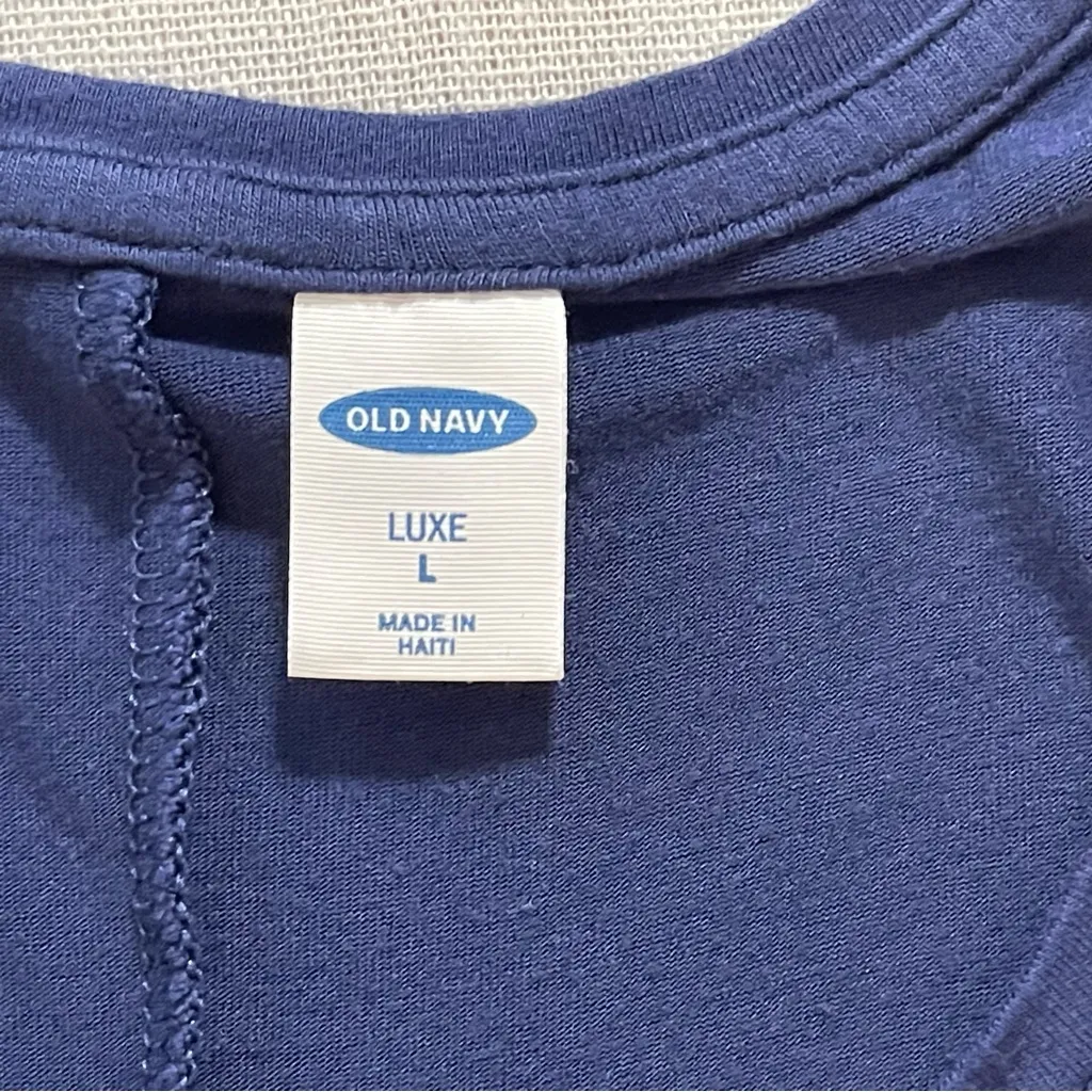 Old navy | Navy Sleeveless Swing Tank Top | Large - Image 4