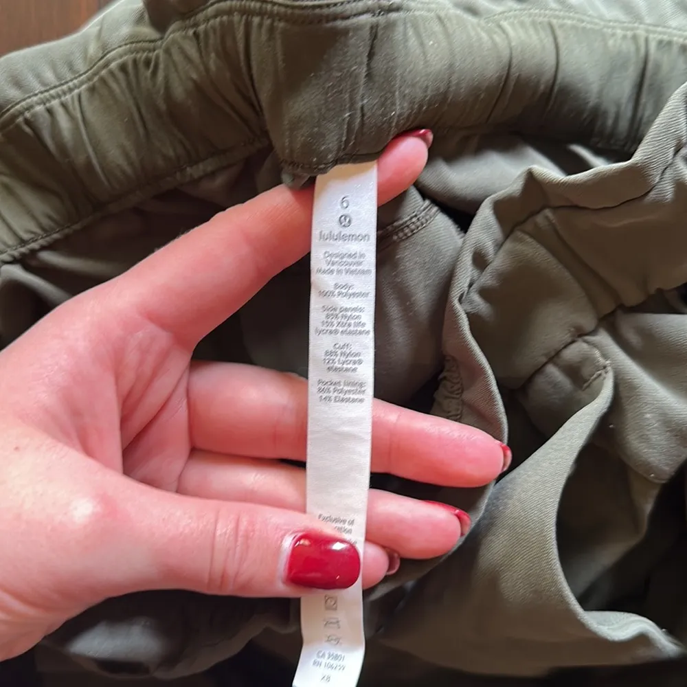 Lululemon On The Fly Jogger Size 6 - Image 8