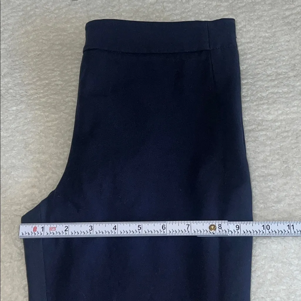 Tory‎ Burch Stacey Ponte Cropped Pants Navy Size 4 - Image 6