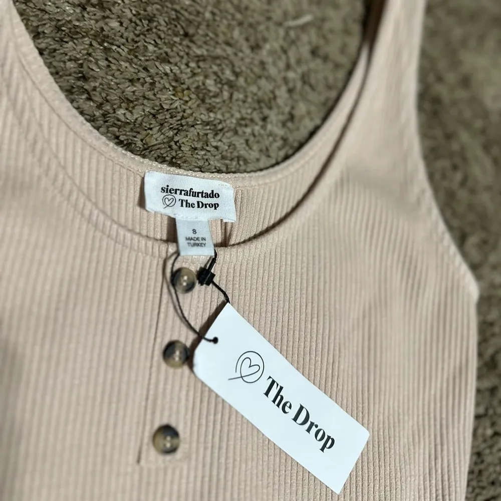 Sierra Furtado The Drop tank NWOT Tan - Image 2