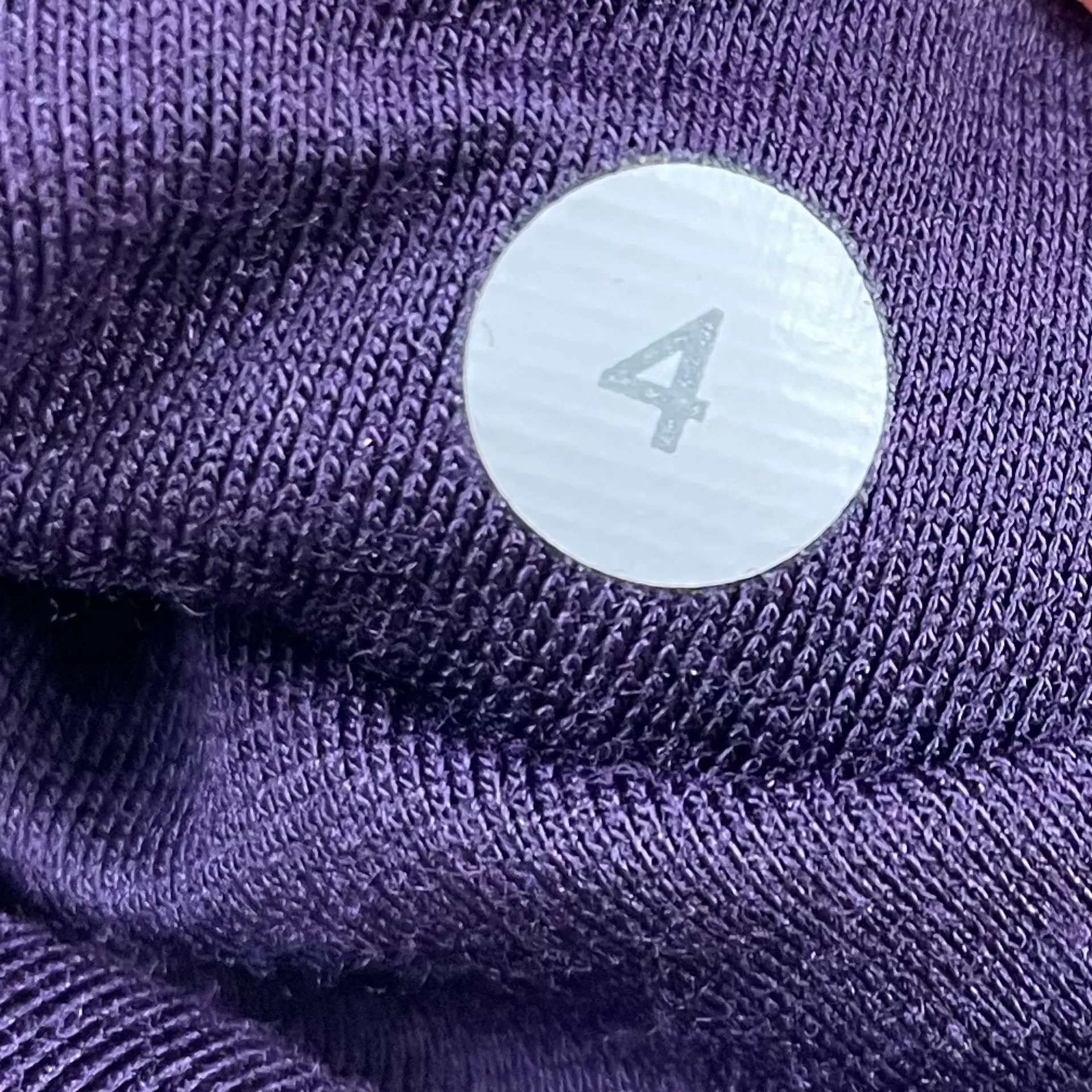 Lululemon Practice Daily Crop Full-On Luon Leggings Size 4 Deep Zinfandel Purple - Image 5