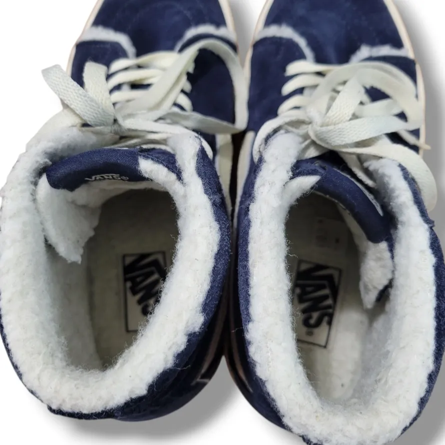 Vans Shoes Size 9 Women's Off The Wall Vans SK8 Hi Cozy Hug Shoes Suede Shoes - Image 10