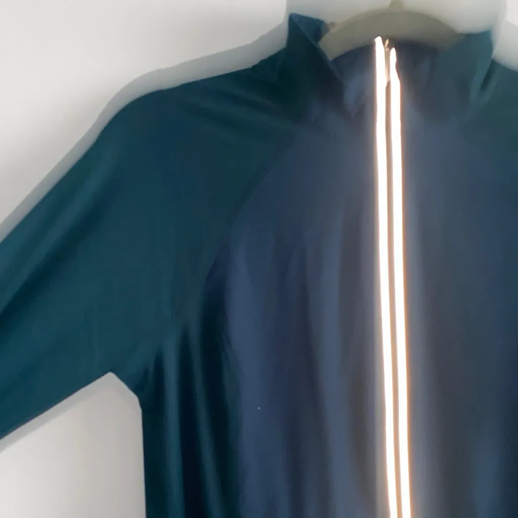 Dark Teal Full-Zip Jacket - Image 3