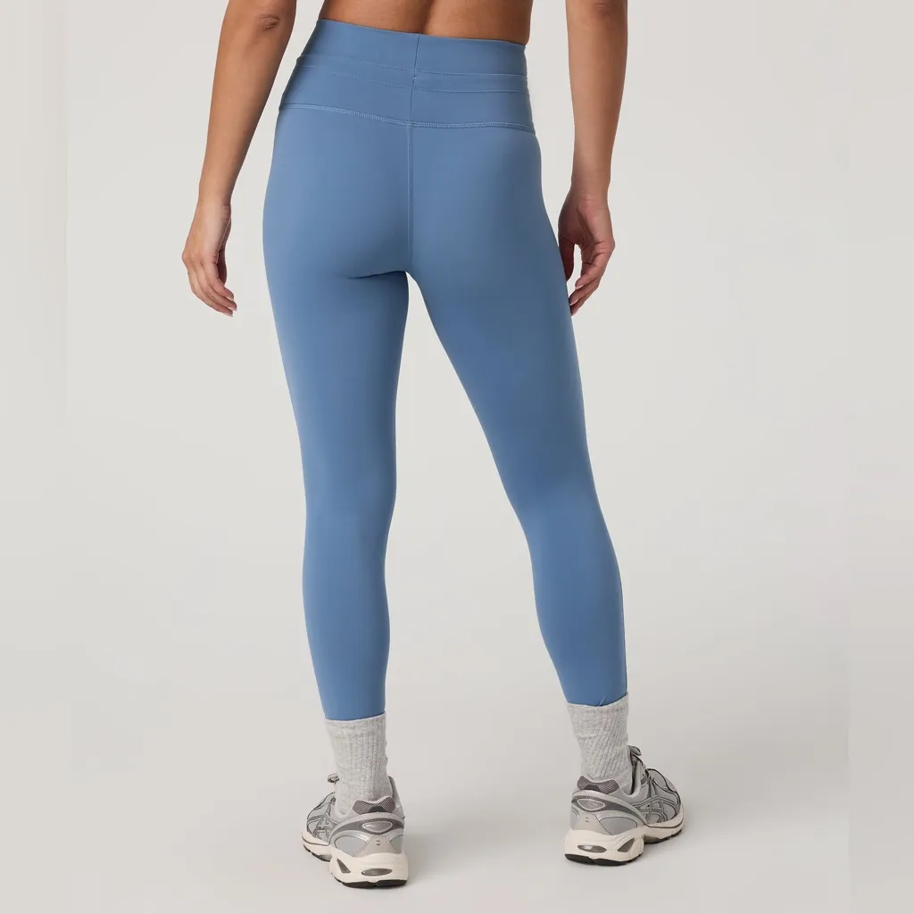 Vuori Women's Daily High-Waisted Sky Blue Leggings size extra small - Image 4