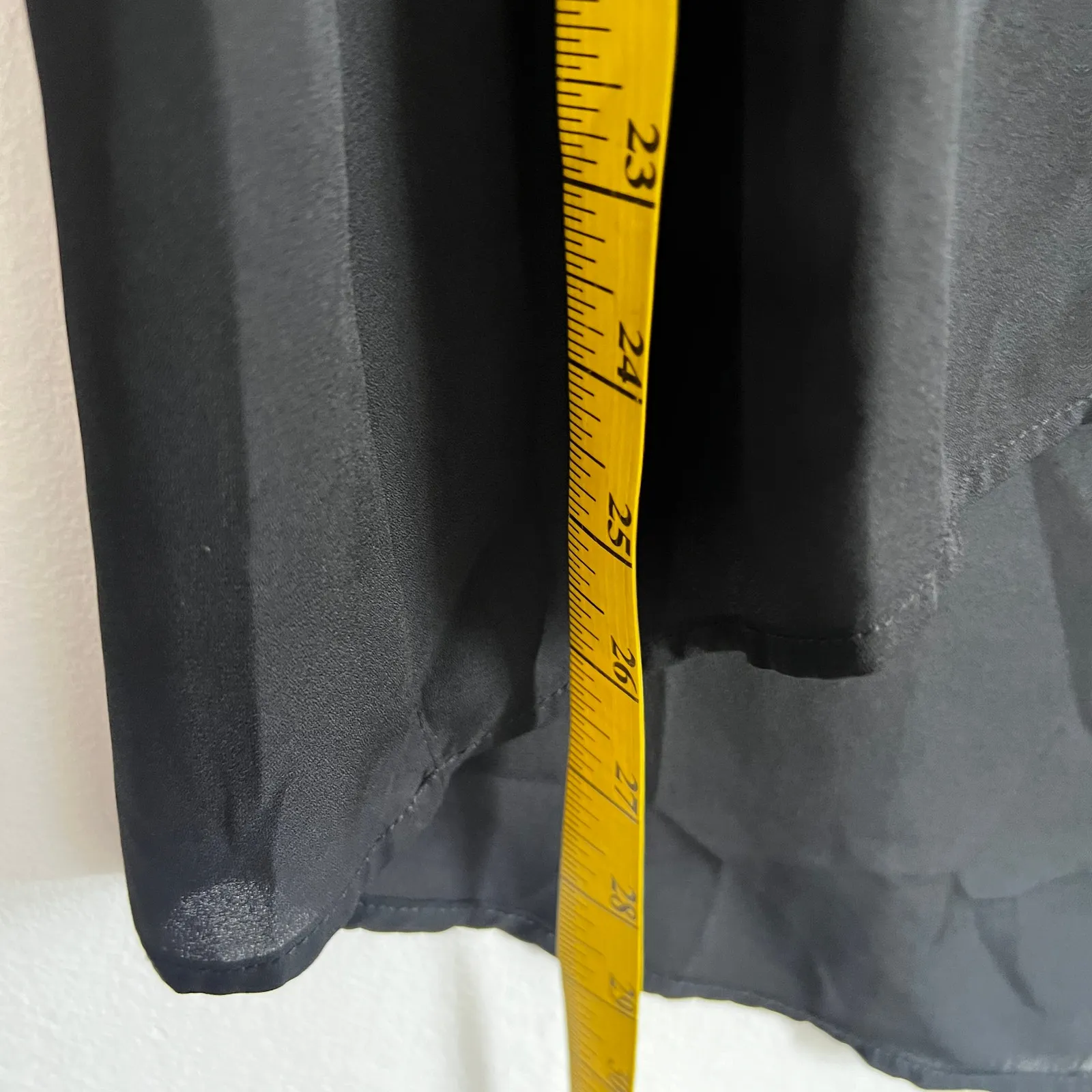 Black Sheer Studded Tank Top, Y2K, Grunge, Glam‎ Rock, Gothic, Edgy, Large - Image 4