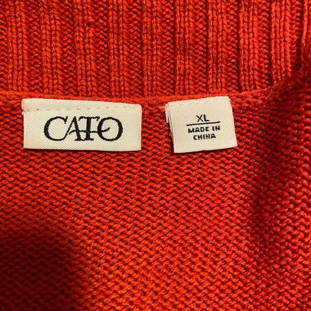 Cato Argyle Print Cowl Neck Sweater - Image 5