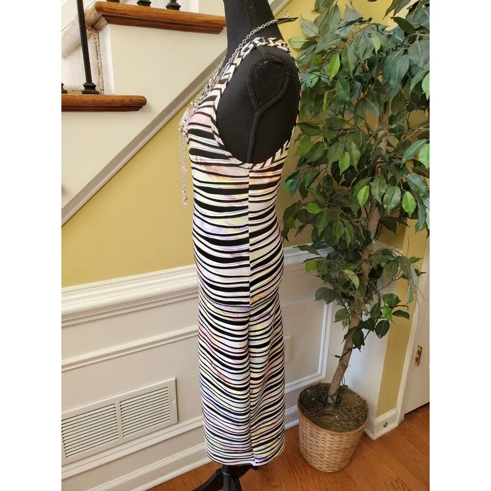 Women's CHERISH Made in USA Sleeveless Casual Tank Maxi Dress Size Small - Image 2