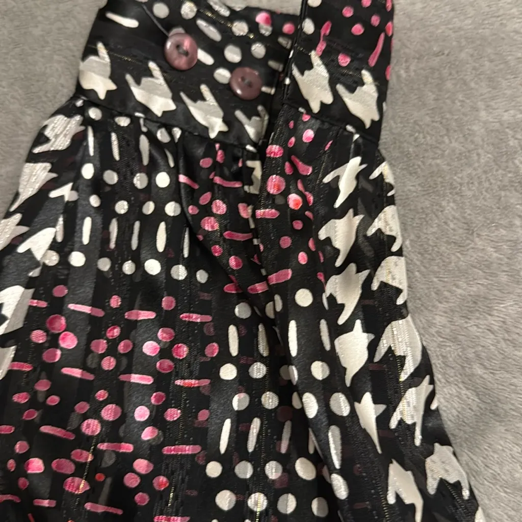 Allison Daley Black and Pink Blouse with Stylish Appeal - Image 4