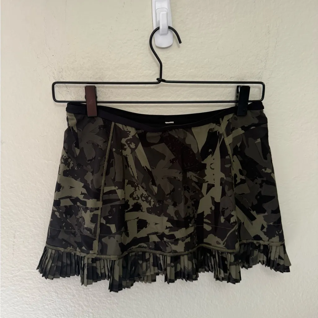 Lululemon City Sky Run Skirt Camo Size 4 Tennis Pickleball Athletic Athleisure - Image 4