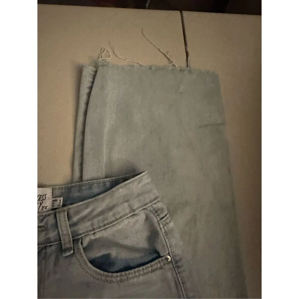 Princess Polly Raw Hem straight leg jeans 2 - Image 6