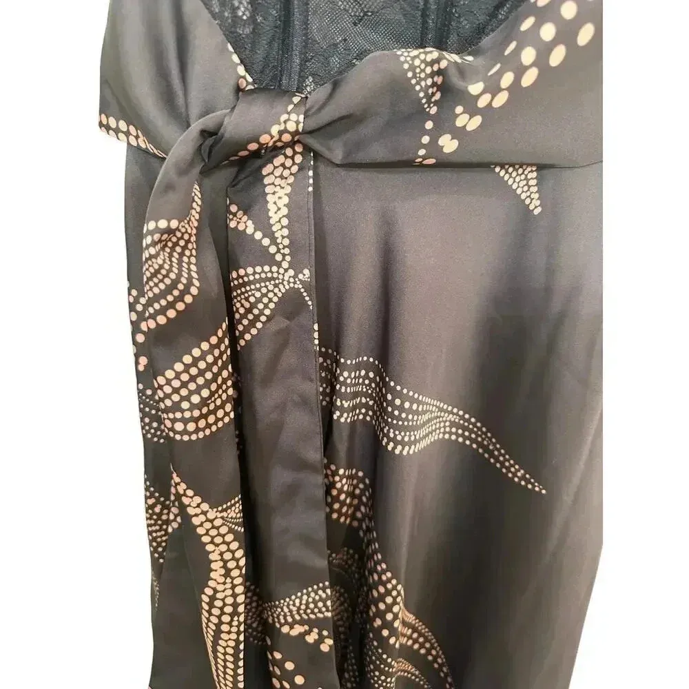 NEW- NWOT Katie May Shannon Dress Midnight Garden Black XS - Image 5