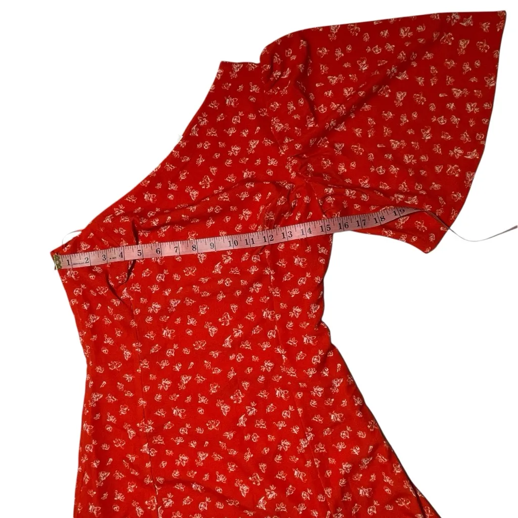 FRENCH CONNECTION
Fayola Floral Print One Shoulder Dress Size 4 - Image 7