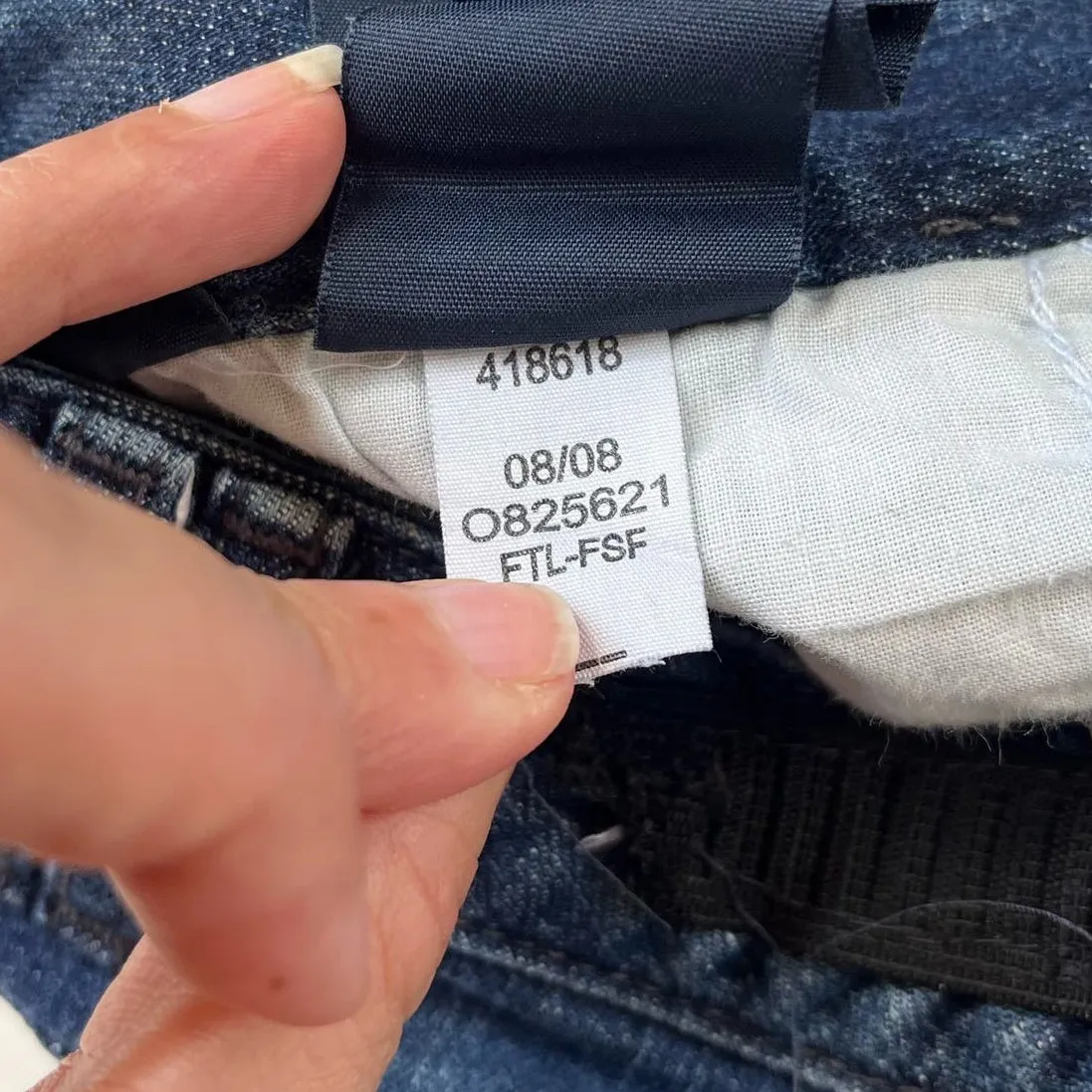 Tommy Hilfiger Y2K American Hope Bootcut Womens Jeans Sz 8 Preppy Blue Coastal - Image 9