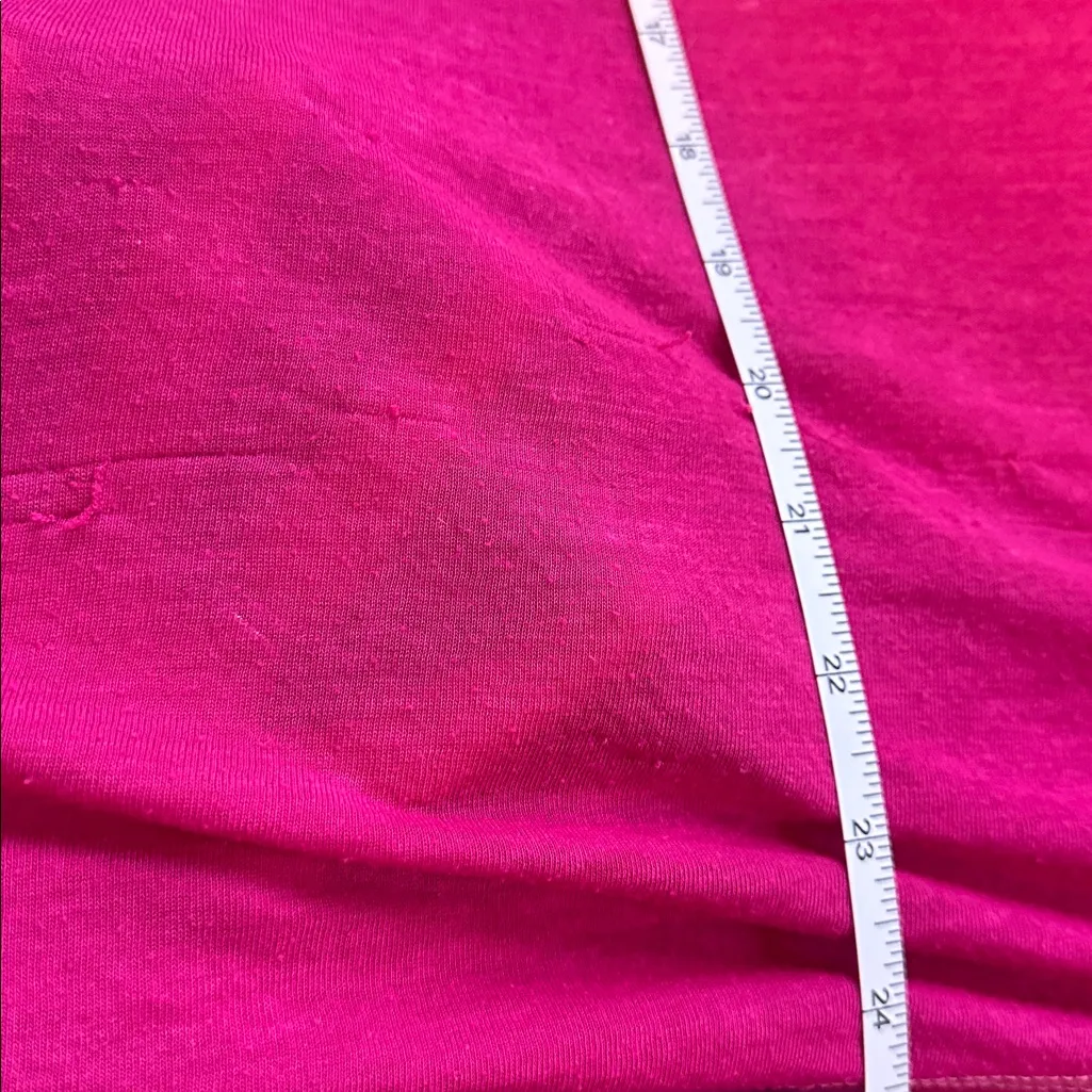 We The Free Deep Pink Top size small stretchy and loose lightweight - Image 3