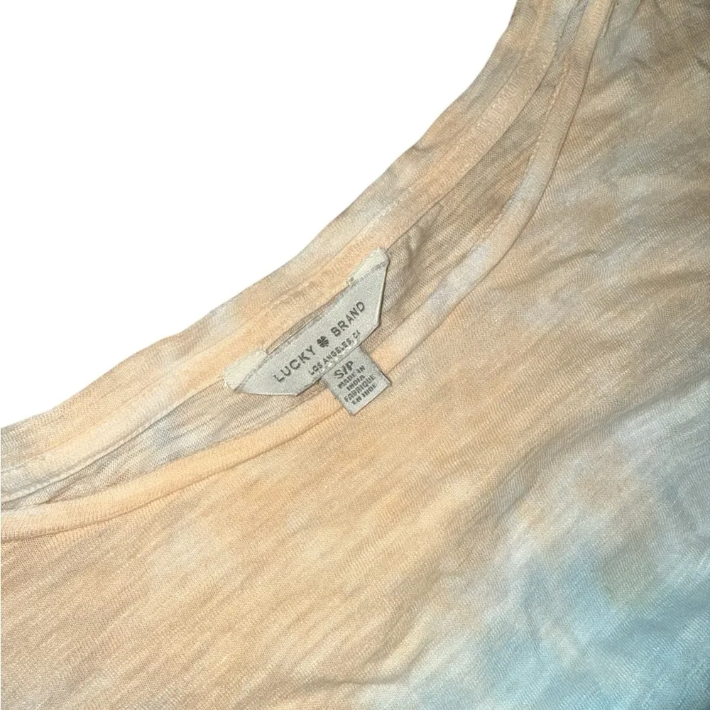 Lucky Brand Pastel Tie-Dye Short Sleeve Tee - Image 3