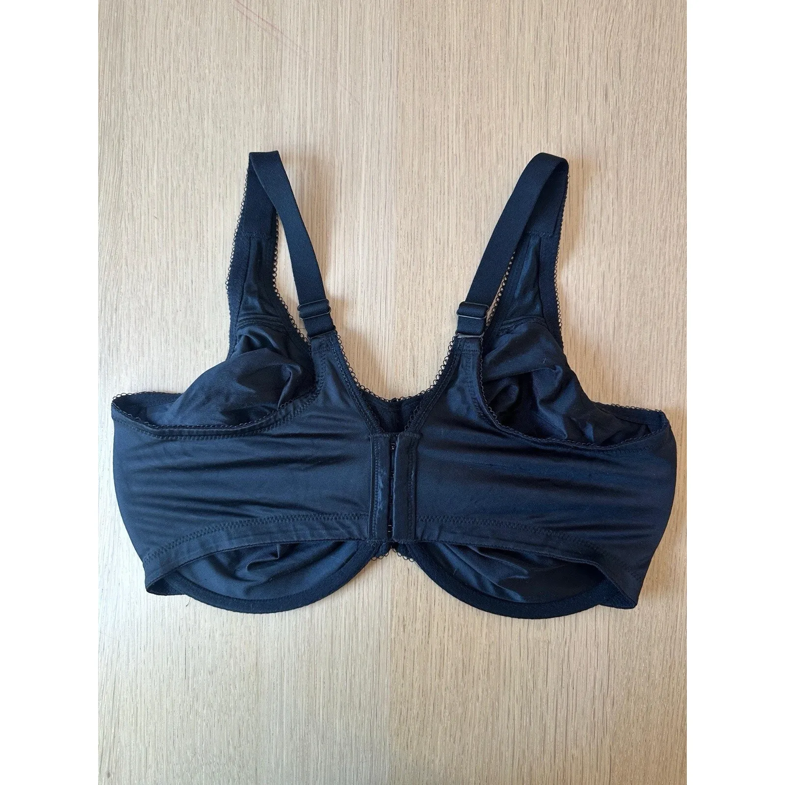 Wacoal Perfect Primer Full Figure Unlined Underwire black Bra 42DDD 855213 - Image 3