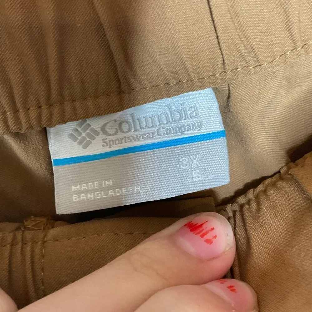 Columbia Camel Color Short Size 3x - Image 4