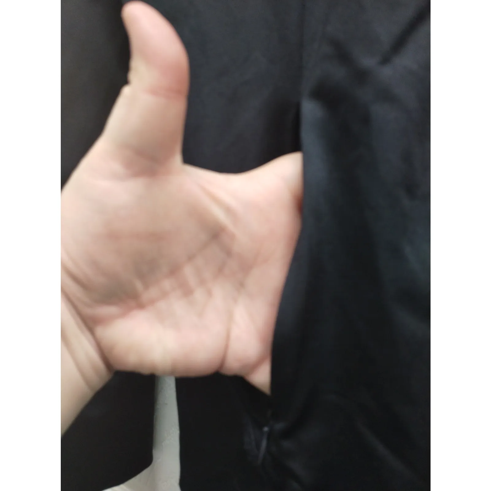 Michael Kors Women's Size Large Black Active Jacket Mesh Back Vents & Pockets - Image 4