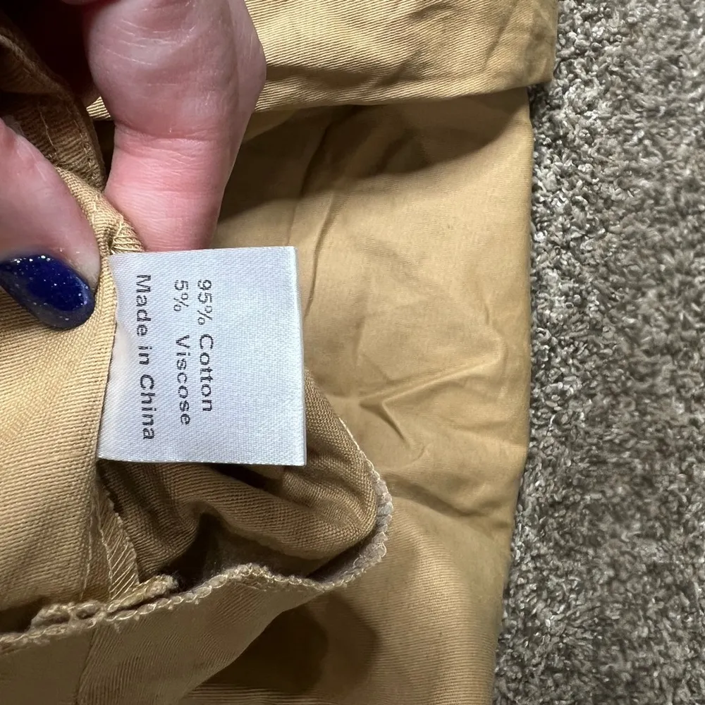 Princess Polly wide leg belted trouser pants size 4 - Image 8