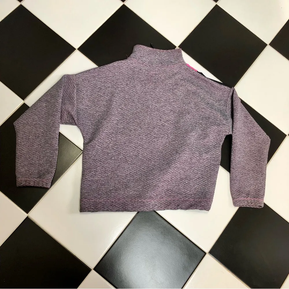 Sphere Meli Anorak Colorblock Pullover Spacedye Hot Pink Purple Black sz M - Image 8