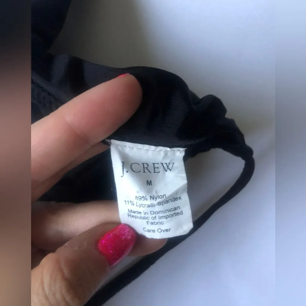 J. Crew triangle bikini top - Image 3