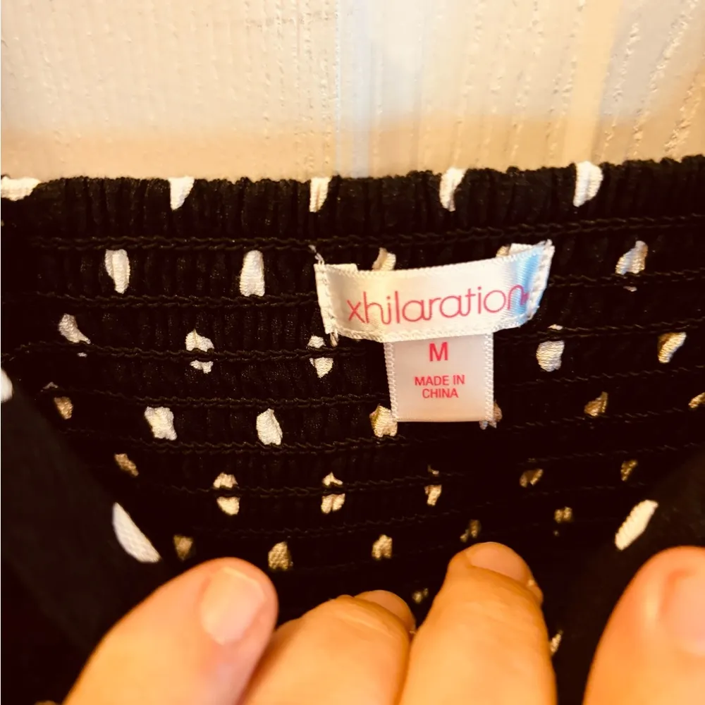 Xhilaration Black Sleeveless Sundress with Spaghetti Straps - Image 5