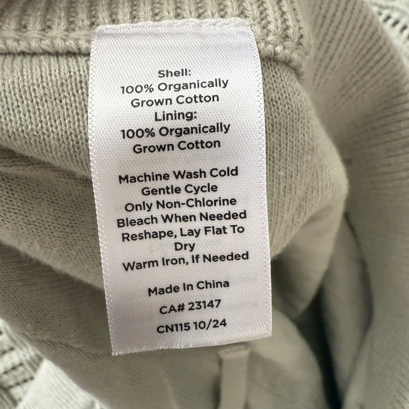 Haven Well Within Knit Set Sweater Top & Shorts Women's Medium Loungewear Green - Image 9