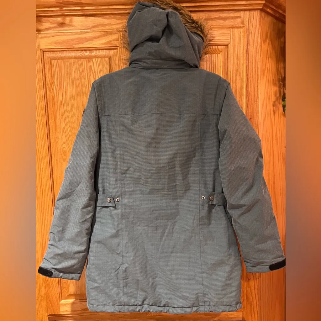 Killtec‎ Snow Ski Snowboard Functional Jacket with Removable Hood Women's Size 8 Blue - Image 7