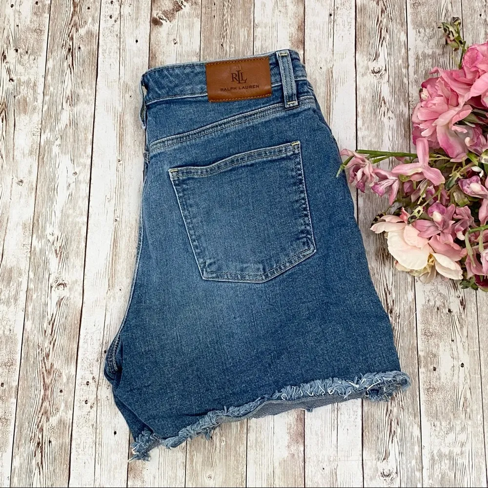 Lauren Ralph Lauren High Waist Mom Shorts Size 6 - Image 6