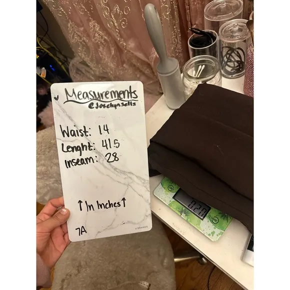 NWT Nasty Gal Buttoned‎ Top Trouser Chocolate Brown Size US 4 - Image 3