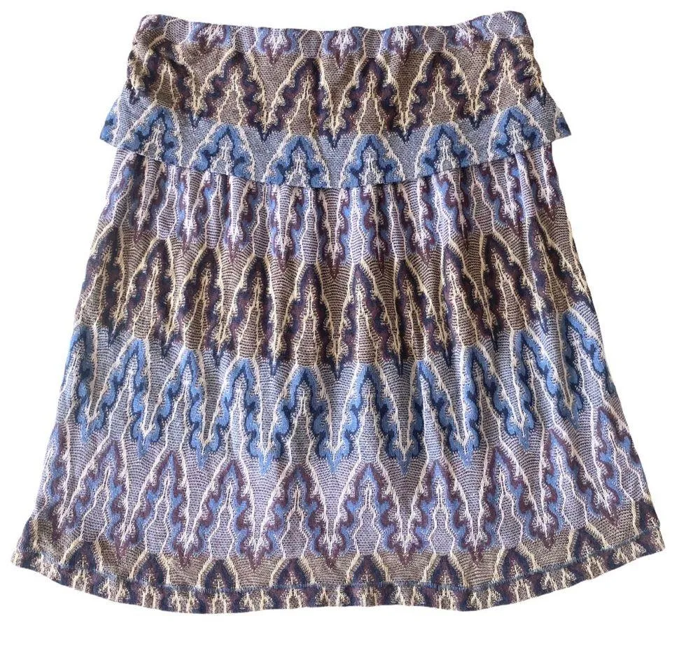 Etoile  ☀︎︎ Print Silk Skirt ☀︎ Strapless Top ☀︎ Size 1 Small ☀︎ - Image 7