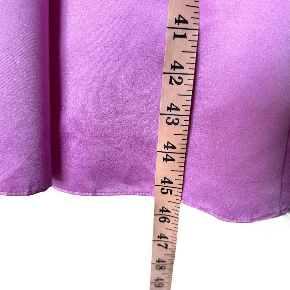 Davids Bridal Wild Orchid Sleeveless Spaghetti Strap Bridesmaids Dress 10 - Image 10