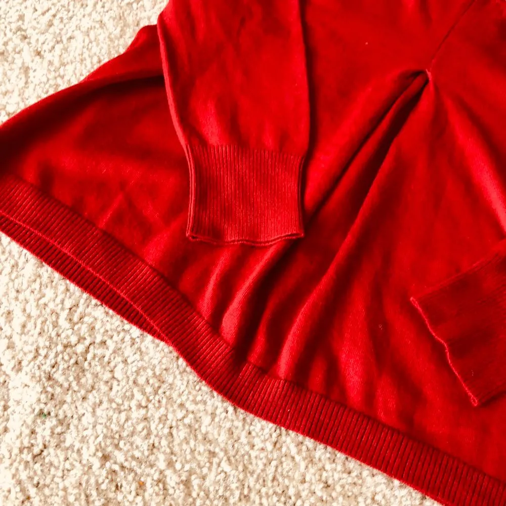 Red Crop Cardigan - Image 4
