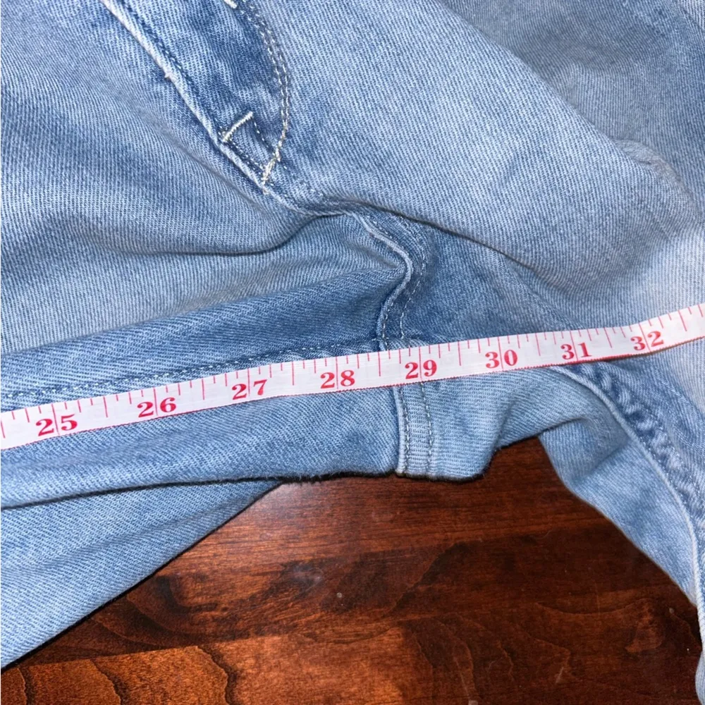 &Denim Bootcut Light Wash Flare Denim Jeans - Image 4