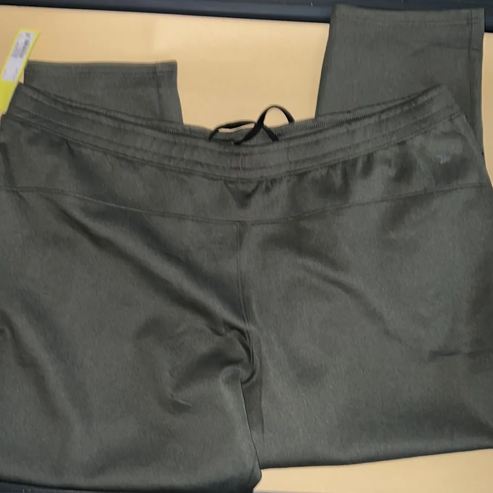 3XL- All In Motion Mens Tech Fleece Jogger Pants Olive Moisture Wicking Athle… - Image 3