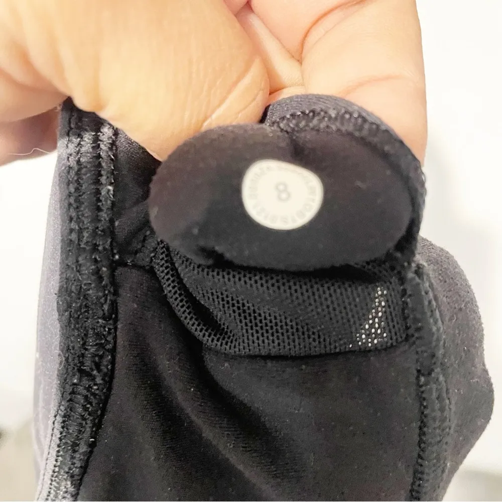 Lululemon Size 8 Align Tank Cropped Le Tigre Camo Deep Coal Multi Black - Image 5