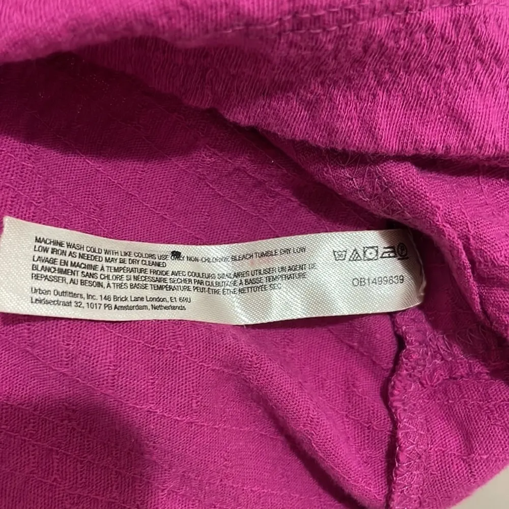 NWT Free People Beach Cranberry Vivi Open Back Stretch Mini Dress - Image 8