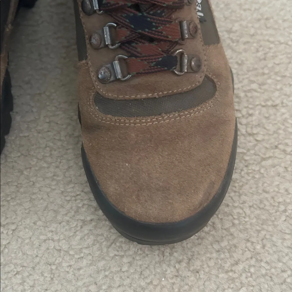 Tecnica Brown Suede and Black Trekking Hiking Boots sz z7 - Image 3